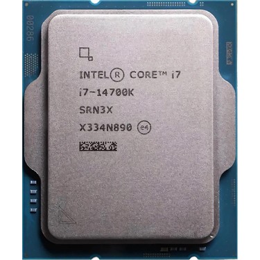 Intel Core i7 14700KF 3,4 GHz 33 MB Cache 1700 Pin 14.Nesil Fiyatı