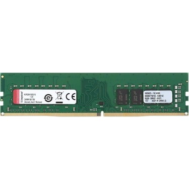 Kingston 16GB DDR4 2666MHz CL19 Masaüstü Ram KVR26N19D8-16 Fiyatı