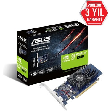 ASUSTek NVIDIA GT1030搭載ビデオカード ASUS GT1030-2G-BRK-NVIDIA-GEFORCE-GT 1030-2GB Fiyatı