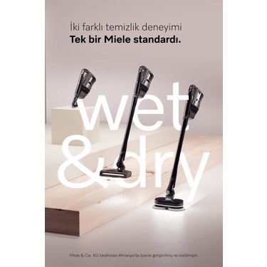 Miele Triflex HX3 Plus Aqua - Şarjlı Dik Süpürge Fiyatı