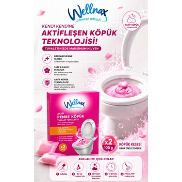 Wellnax Breeze Refresh Özel Tuvalet Temizlik Seti ve Kullan Fiyatı