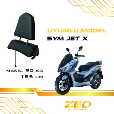 Threeback / Sym Jet x / Bel-Sırt Dayama ve Artçı Yükseltme Fiyatı