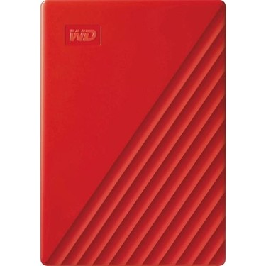 WD My Passport 4TB 2.5 USB 3.0 Taşınabilir Disk Kırmızı Fiyatı