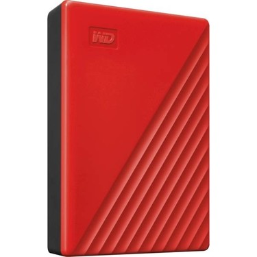 WD My Passport 4TB 2.5 USB 3.0 Taşınabilir Disk Kırmızı Fiyatı