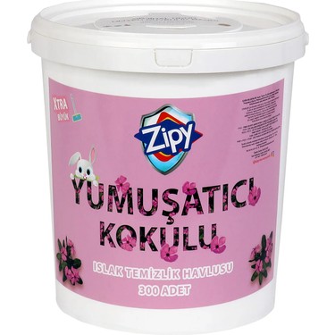 Zipy 2'li 600 Yaprak Yumuşatıcı Kokulu Yüzey Temizlik Fiyatı