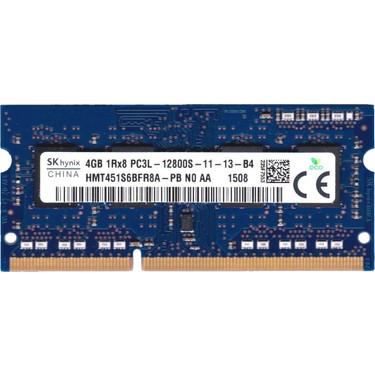 SK Hynix 4GB DDR3L Notebook Ram HMT451S6BFR8A-PB 1600MHz Fiyatı