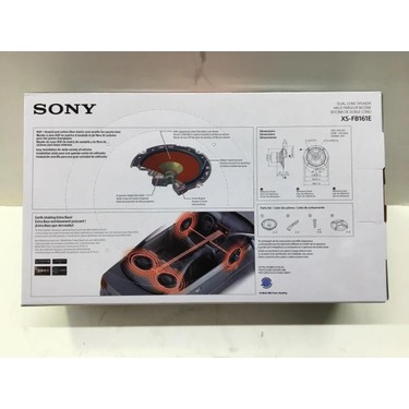 Sony XS-FB161E 16 cm Dual Cone Hoparlör Çift Güçlü Ses ve Fiyatı