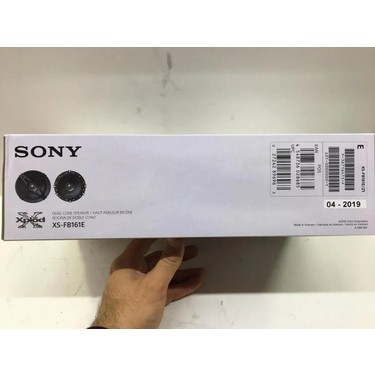 Sony XS-FB161E 16 cm Dual Cone Hoparlör Çift Güçlü Ses ve Fiyatı