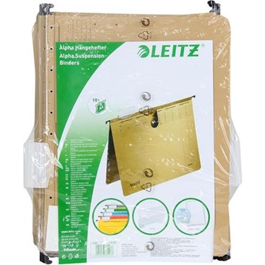 Leitz Kahverengi Alpha 1914 Askılı Telli Dosya 10'lu Paket 1 Fiyatı