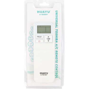 Huayu K-TB1897 Toshiba A/C Akıllı Universal Klima Kumandası Fiyatı