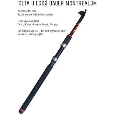 Alastor Sazan Hazır 3'lü Olta Takımı Hazır Göl Tatlı Su Olta Fiyatı