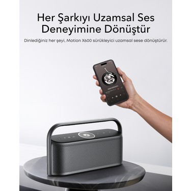 Anker Soundcore Motion X600 Bluetooth Hoparlör, 50W Uzamsal Fiyatı