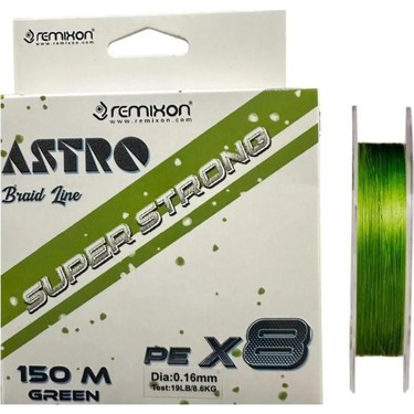 Remixon Astro 8x Misina 150 Mt 0.16 mm Kalınlık 10lb-4.6 kg Fiyatı