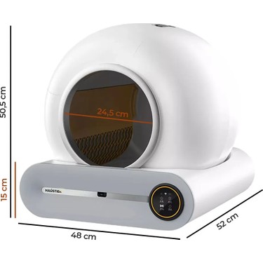 Haustier MSP-01 Akıllı Otomatik Kedi Tuvaleti, App Kontrol, Fiyatı