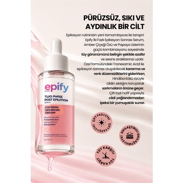 Epify Çift Fazlı Tüy Azaltıcı Serum Fiyatı - Taksit Seçenekleri
