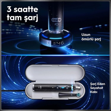 Oral-B iO 10 Şarjlı Diş Fırçası - Kozmik Siyah Fiyatı