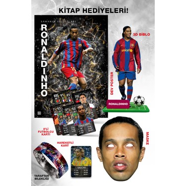 Parodi Yayınları Ronaldinho Futbolcu Kitabı - Bileklik, Kitabı