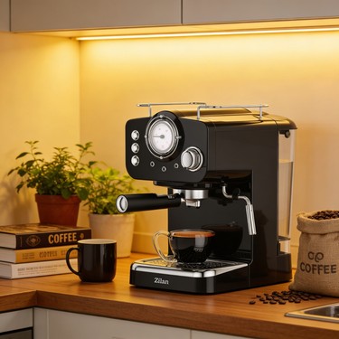 マコリン Zilan ZLN2991 Retro Espresso Kahve Makinesi Fiyatı