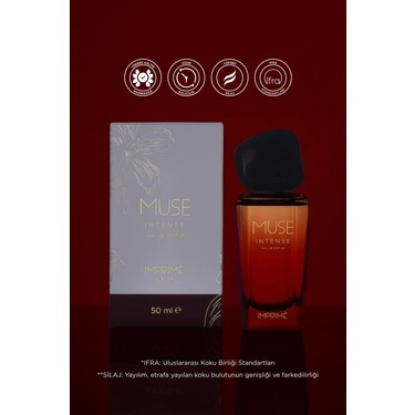 Imprime Muse Intense EDP Kadın Parfüm 50 ml Çiçeksi Gurman Fiyatı