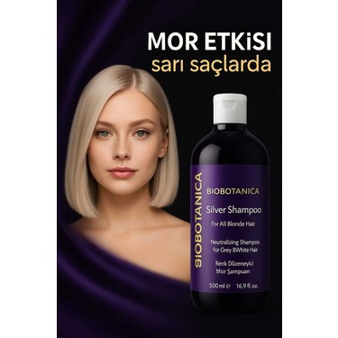 Biobotanica Silver Turunculaşma Karşıtı Mor Şampuan 500 ml Fiyatı