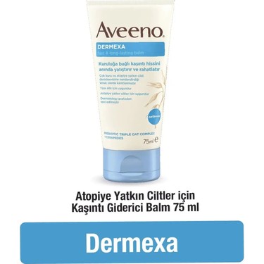 Aveeno Dermexa Balsam Kuruluğa Bağlı Kaşıntıyı Rahatlatan 75 Fiyatı