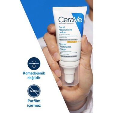 Cerave Facial Moisturising Lotion Yüz Kremi 50 Spf 52 Ml Fiyatı