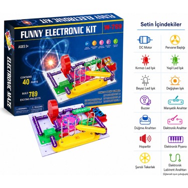 Zet Zeka Funny Electronic Kit Eğlenceli ve Öğretici Fiyatı