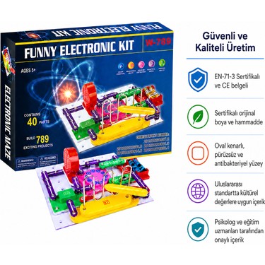 Zet Zeka Funny Electronic Kit Eğlenceli ve Öğretici Fiyatı