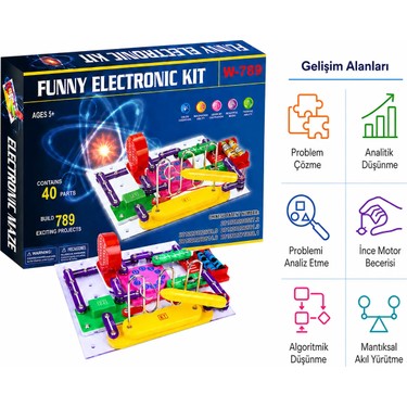 Zet Zeka Funny Electronic Kit Eğlenceli ve Öğretici Fiyatı
