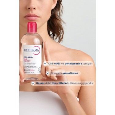 Bioderma Sensibio H2O 500 ml x 2 Adet Hassas Ciltler İçin Fiyatı