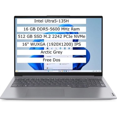 Lenovo Thinkbook 16 G8 21SK00G8TX Ultra 5-135H 16GB 512GB Fiyatı