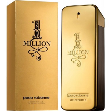 Paco Rabanne 1 Million オードトワレ 100ml Paco Rabanne One Million EDT 100 Ml Erkek Parfüm Odunsu Fiyatı