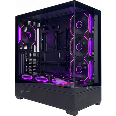 Zoko Alpha Siyah 7X12CM Kumandalı Argb Fanlı Atx Gaming Fiyatı
