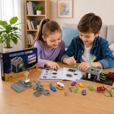 Zet Zeka Electronic Bricks Kit Eğlenceli ve Öğretici Fiyatı