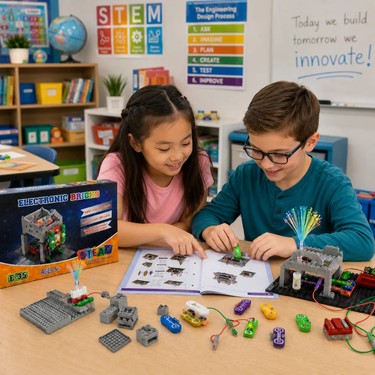 newtext2026 1〜8巻セット　裁断なし Zet Zeka Electronic Bricks Kit Eğlenceli ve Öğretici Fiyatı