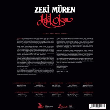 Lider Müzik Zeki Müren - Helal Olsun (Renkli Plak) Fiyatı