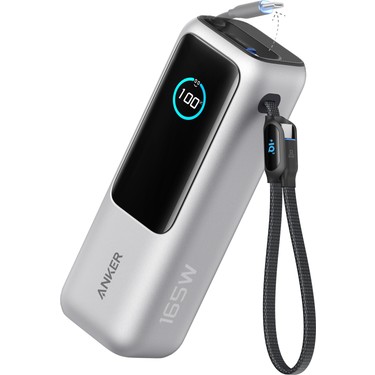 スマホアクセサリー ANKER Power Bank 165W 25000mAh Anker 25.000 Mah Power Bank, 165W, Taşınabilir Şarj Cihazı, Fiyatı