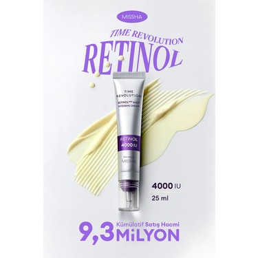 MISSHA Kırışıklık Karşıtı Retinol İçerikli Konsantre Krem Fiyatı
