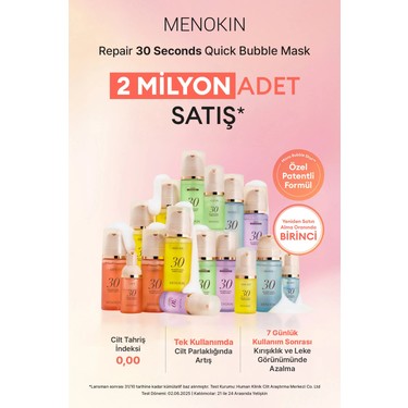 Menokin Hassas Cilt Bakımı Sunan CICA İçerikli Köpük Maske Fiyatı
