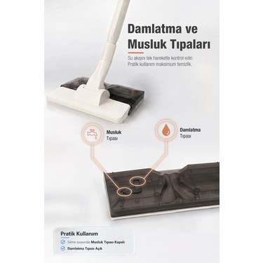 Fantom Praticmop P 1400 Elektrikli Süpürge Krem Fiyatı