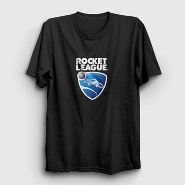 Unisex Siyah Logo Oyun Rocket League T-Shirt 491543TT Fiyatı