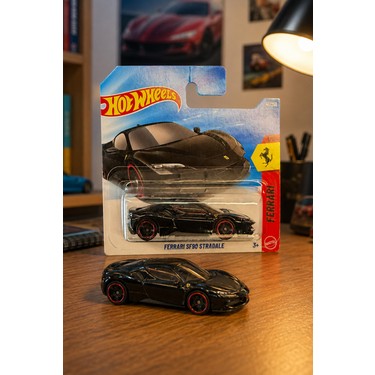 希少Ferrari Hot Wheels Ferrari SF90 Stradale - Ferrari Özel Seri Metal Fiyatı