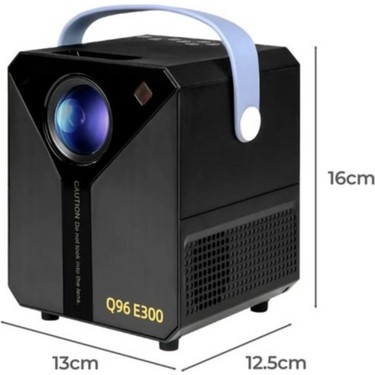 Tastech Q96 E300 Projector Android 4K Ultra Hd Wifi Fiyatı