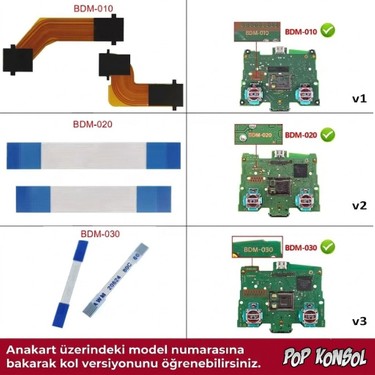 Ps5 L1 L2 R1 R2 Tetik Flex Kablo Seti V3 Uyumlu BDM-030 Fiyatı
