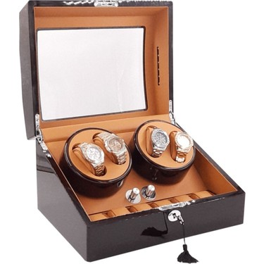 Panland ローテナーパン　スタンド　ハードケース　マレット　全てセット Stand Market Watch Winder Brooklands Collection 4 Slotlu Fiyatı