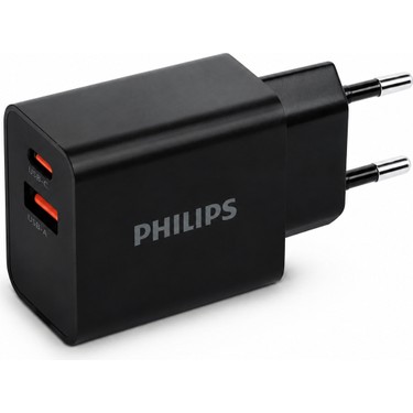 Philips DLP4325AB/12 Usb-C 20W Usb-A 18W Şarj Adaptörü, Fiyatı