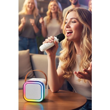 Piranha 7857 Mikforonlu Karaoke Bluetooth Hoparlör | Rgb LED Fiyatı