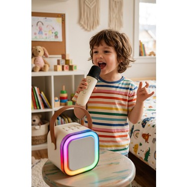 Piranha 7857 Mikforonlu Karaoke Bluetooth Hoparlör | Rgb LED Fiyatı