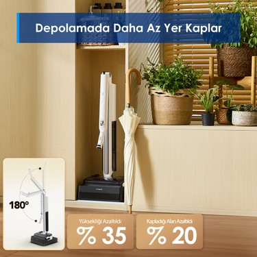 Tineco Floor One I7 Fold Kablosuz Elektrikli Süpürge 0.7 L Fiyatı
