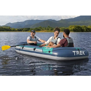 swamp　スワシェラ3個セット Bestway Hydro Force Şişme Bot Trek X3 Raft Seti 2,94 x 1.37 Fiyatı